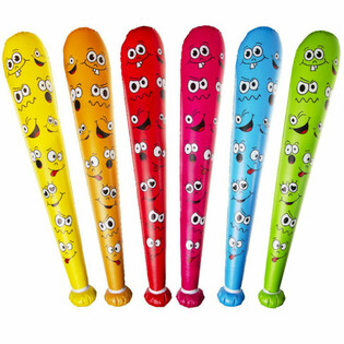 Veľk&aacute; nafukovacia palica Smiley - 85cm