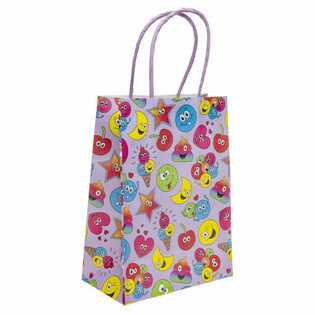 Papierov&eacute; Darčekov&eacute; Ta&scaron;ky Smiley - 16x9x22 cm (12 kusov)