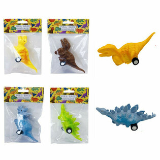 MIX NAŤAHOVACIE DINOSAURY PULL BACK (24 ks)