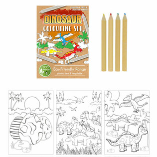 Kresliaca sada Dinosaurus ECO FRIENDLY (25 kusov)