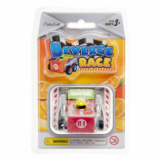 NAŤAHOVACIE Z&Aacute;VODN&Eacute; AUTO - BEVERAGE RACE CAR (12 Kusov)