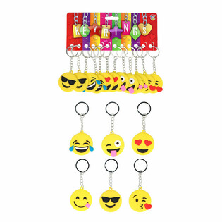 Smiley Kľ&uacute;čenky Mix (12 kusov)