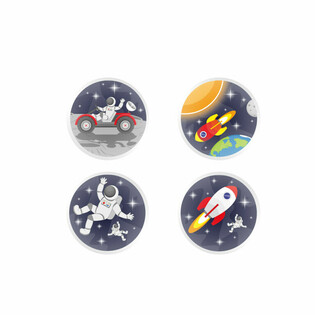 MIX VESM&Iacute;R / SPACE - HOP&Iacute;KY &Oslash;3.3 Cm. (100 ks)