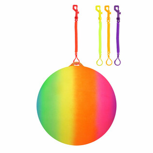 D&Uacute;HOV&Aacute; LOPTA S PROV&Aacute;ZKOM / BUNGEE LOPTA &Oslash;23 Cm (24 ks)