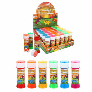 Dinosaur&iacute; bublifuk 50ml s hlavolamom - Displej 36 ks