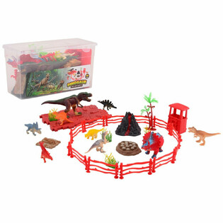 SET DINOSAUROV V &Uacute;LOŽNOM BOXE (1 ks)