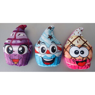 Ply&scaron;ov&yacute; Cupcake - Mix Farieb (24 ks)