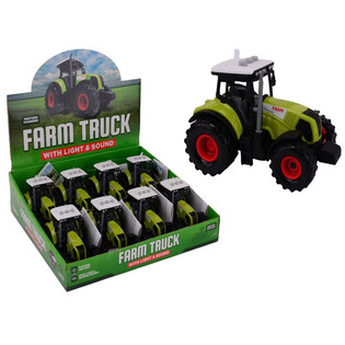 FARMSK&Yacute; TRAKTOR SO SVETLOM A ZVUKOM - V DISPLAYI (8 ks)