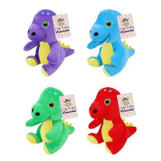 Ply&scaron;ov&yacute; dinosaurus - v&yacute;&scaron;ka 19 cm - mix farieb (12 ks)