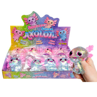 STLAČAC&Iacute; AXOLOTL V DISPLAYI (12 ks)
