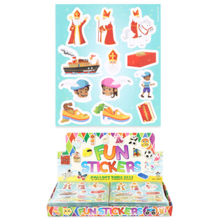FUN STICKERS &ndash; MODEL: SINTERKLAAS (120 ks)