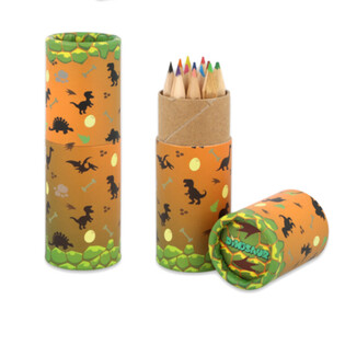 12x Pastelky v Tube: Motiv: Dinosaurus - v Displayi (20 ks)