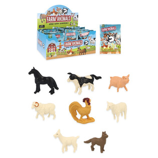 Blind Bag / Vrec&uacute;&scaron;ko s Prekvapen&iacute;m - T&eacute;ma: Dom&aacute;ce Zvieratk&aacute; v Displayi (60 ks)