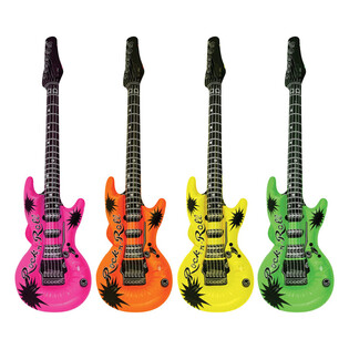 Nafukovacia gitara Neon Mix - 95cm (12 kusov)