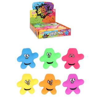 SQUEEZY SPLAT MAN - MIX FARIEB - V DISPLEJI (24 ks)