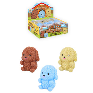 Naťahovacie Squishy Pudl&iacute;ky v Displeji (12 kusov)