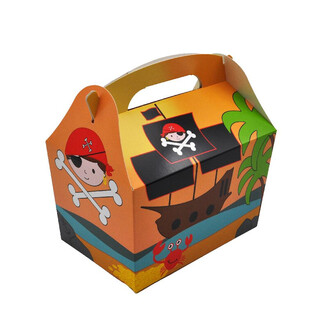 BOX NA DETSK&Eacute; MENU MODEL: PIR&Aacute;T - Rozm. 18.5x12x19 CM - FOODBOX - KIDSBOX (24ks)