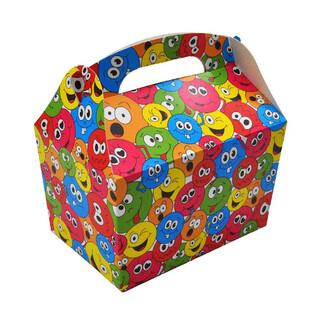MENUBOX MODEL: SMILEY - Rozm. 18.5x12x19 CM - FOODBOX - KIDSBOX (24ks)