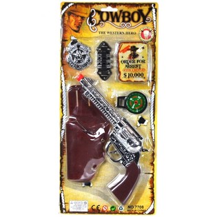 KOVBOJSK&Yacute; SET NA KARTE - MODEL 2 (4 ks)