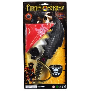 Pir&aacute;tska S&uacute;prava na Karte - Model 1 (6 ks)