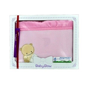 FLEECOV&Aacute; DEKA BABY BOW - RUŽOV&Aacute;