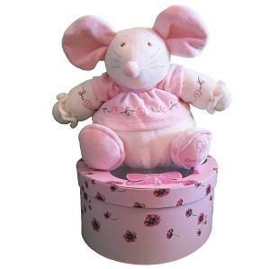 PLY&Scaron;OV&Aacute; HRAČKA BABY BOW V DARČEKOVEJ KRABIČKE - MODEL 11