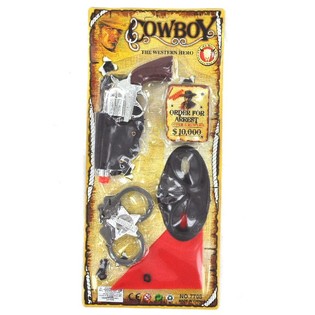 Kovbojsk&yacute; set na karte - Model 6 (3 ks)